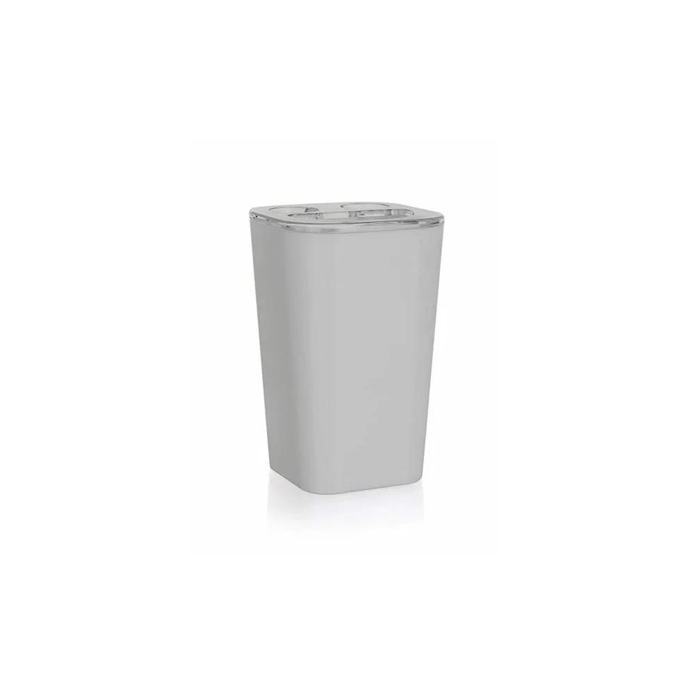 Grey Plus Toothbrush Cup | Bathroom Accessories | E-shop.si
