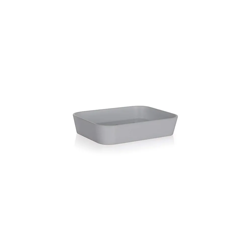 Grey soap holder | Kopalni dodatki | E-shop.si