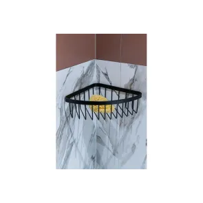 AWD Corner Shelf 29x8 Nero | Bathroom Shelves | E-shop.si