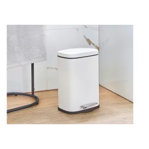 AWD 1901 3L White Square Trash Can | Trash Cans | E-shop.si