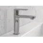 Pearl chrome sink faucet