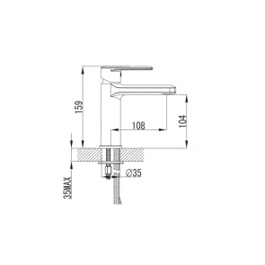 Pearl chrome sink faucet | Bathroom Faucets | E-shop.si
