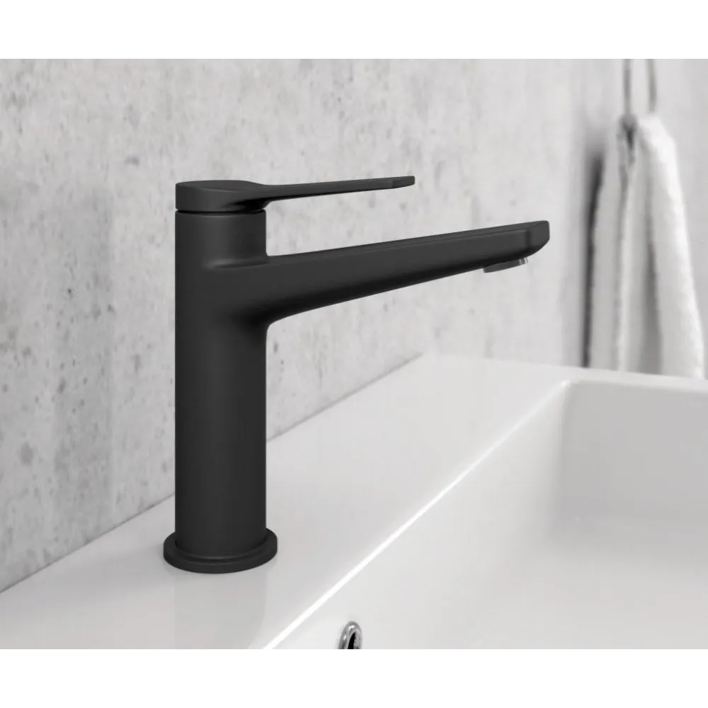 Andare Nero Matte Black Sink Faucet | Faucets | E-shop.si