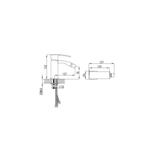 Ginko Bidet Faucet | Bathroom Faucets | E-shop.si