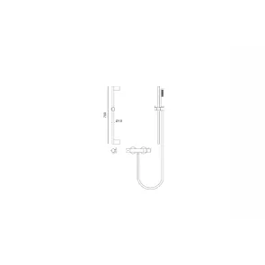 CF058T | Thermostatic Shower Column | E-shop.si