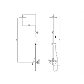 Shower column Easter | Shower Columns | E-shop.si