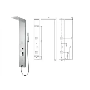 Erato | Massage Shower Column | E-shop.si