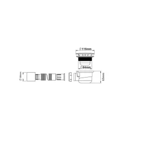 Shower Siphon Aktiv | Drains | E-shop.si