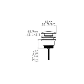 Top part of siphon G9800-B black | Siphons | E-shop.si