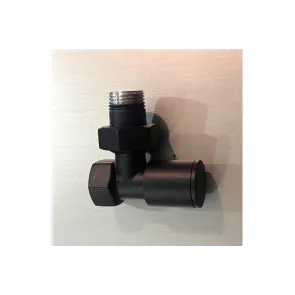Black 1/2 in. angle valve | Radiator Valves | E-shop.si