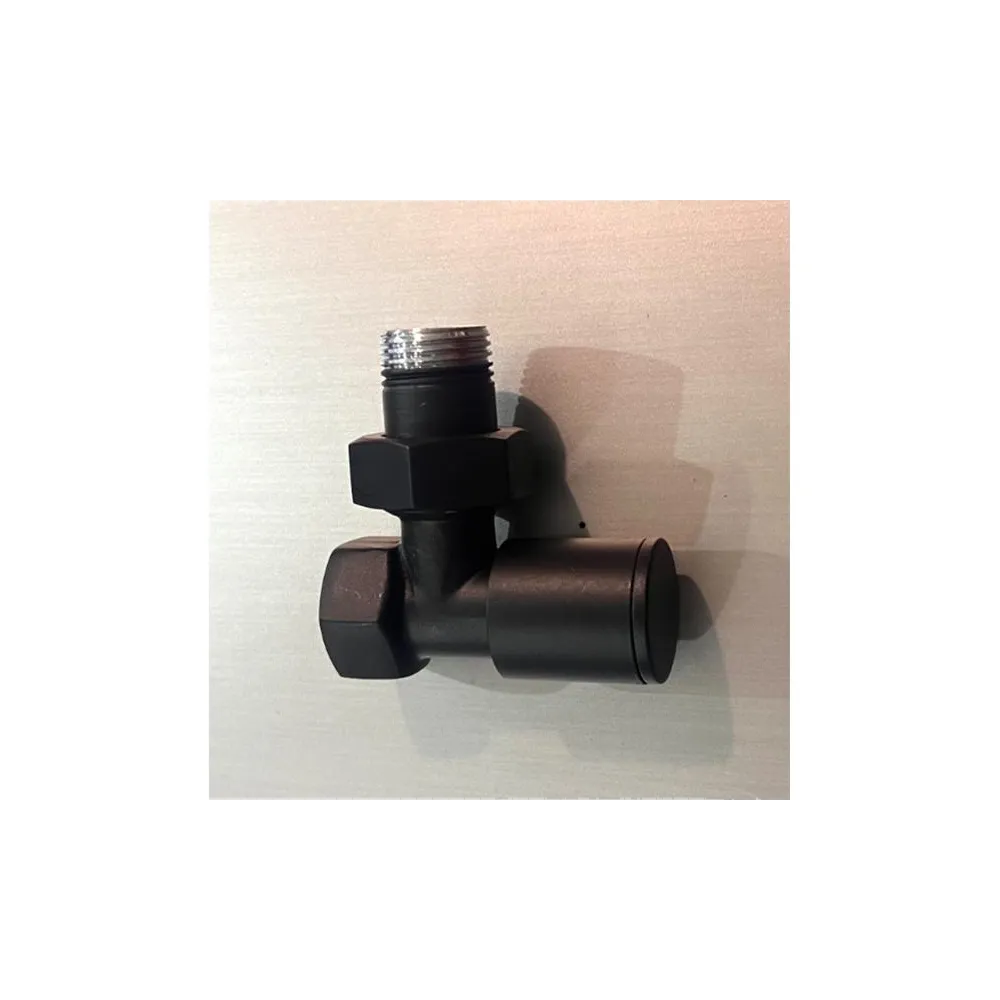 Black 1/2 in. angle valve | Radiator Valves | E-shop.si