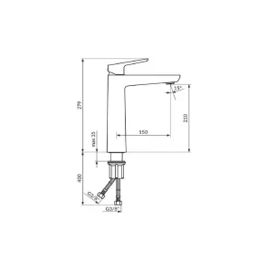 Stolz Chrome High-Arc Sink Faucet | E-shop.si