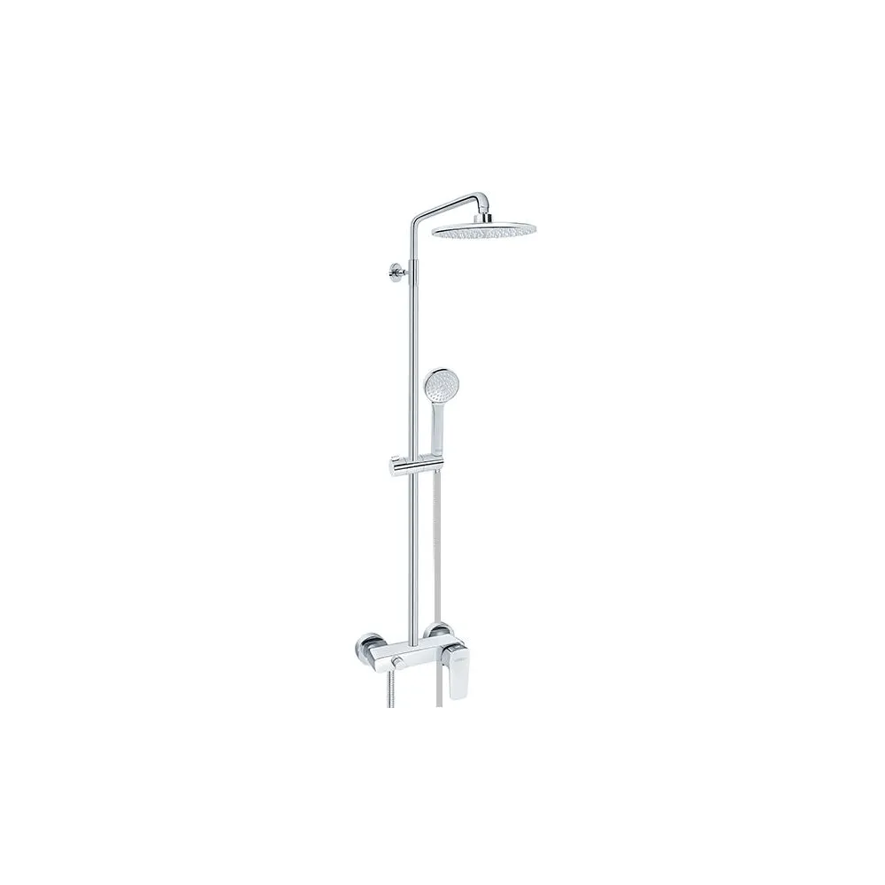 Stolz Round Chrome Shower Column | Shower cols | E-shop.si