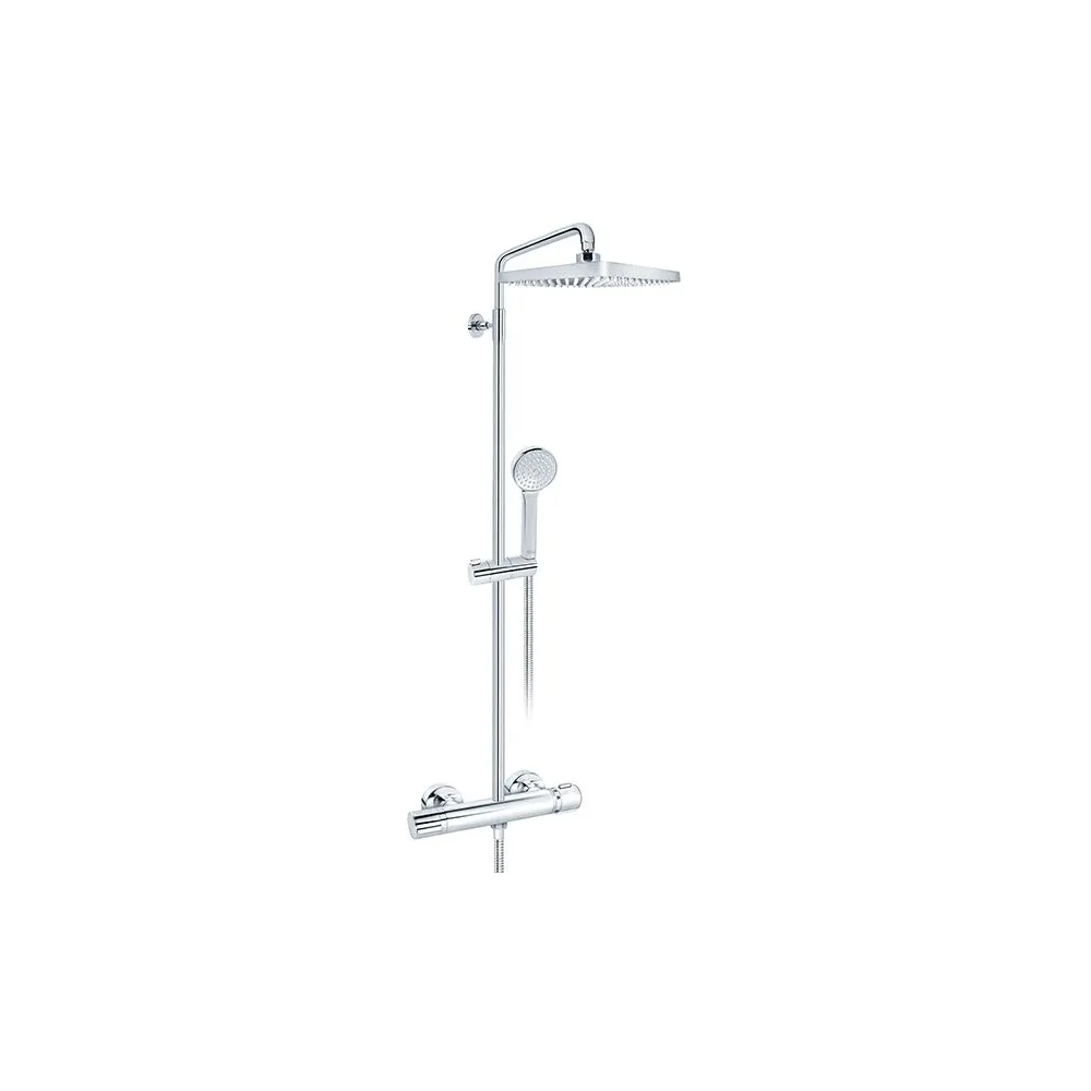 Stolz Square Chrome Shower | Shower Column | E-shop.si