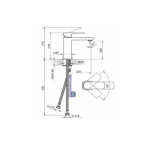 S2 Round Quadro Sink Faucet | Sink Faucets | E-shop.si