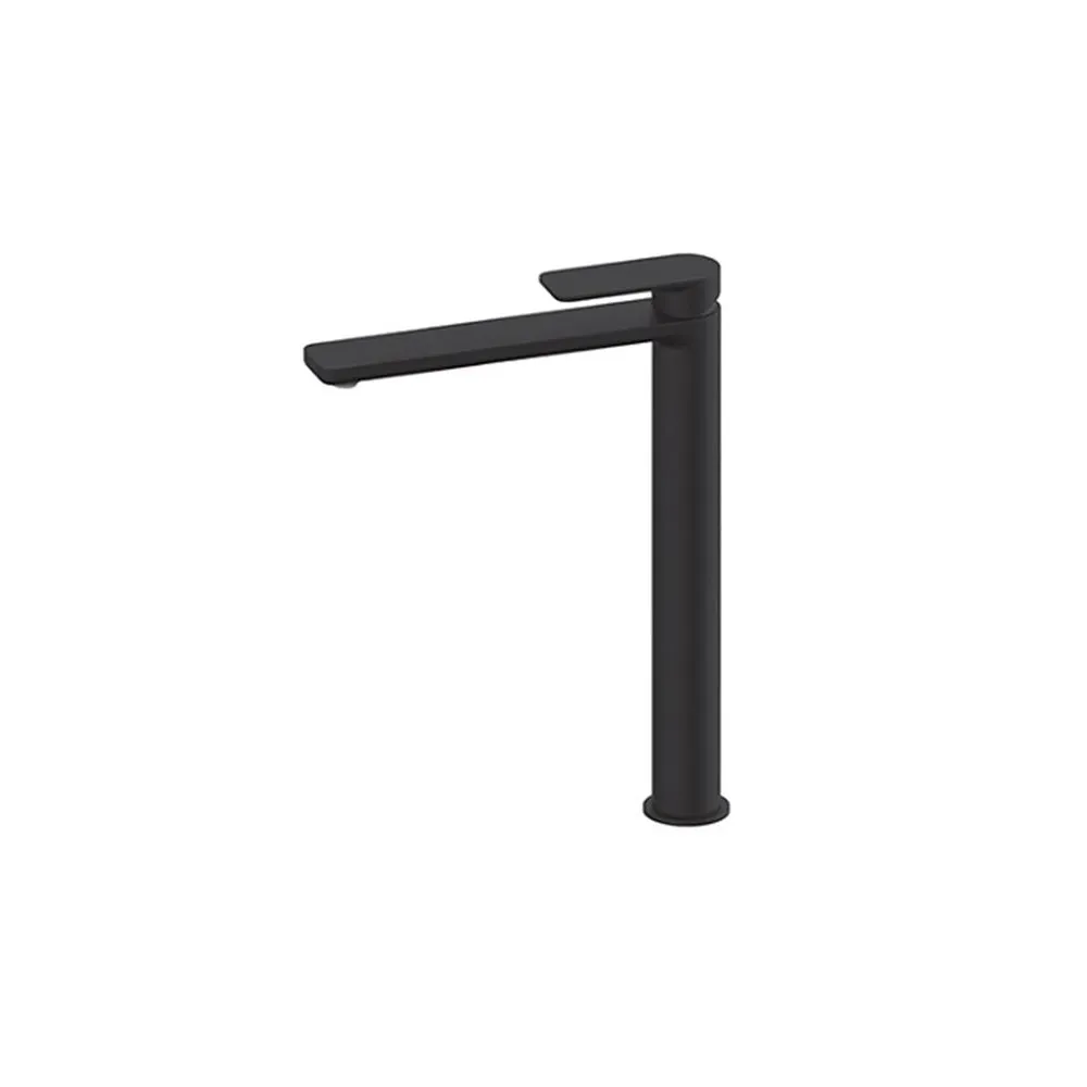 Armatura za umivalnik S2 XL Round Black Visoka | Kopalniške armature | E-shop.si