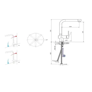 S2 Black Kitchen Faucet | Kitchen Faucets | E-shop.si