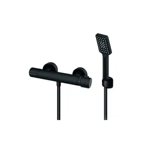 S2 Black Thermostatic Shower | Shower Faucets | E-shop.si