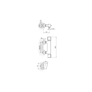 Armatura za tuš S2 Black | Tuš armature | E-shop.si