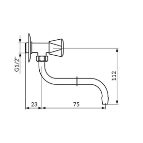 Piccolo 12-75 Sink Faucet | Sink Faucets | E-shop.si