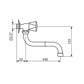 Piccolo 18-140 Basin Faucet | Faucets | E-shop.si
