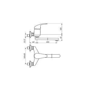 King 20 stenska | Armatura | E-shop.si