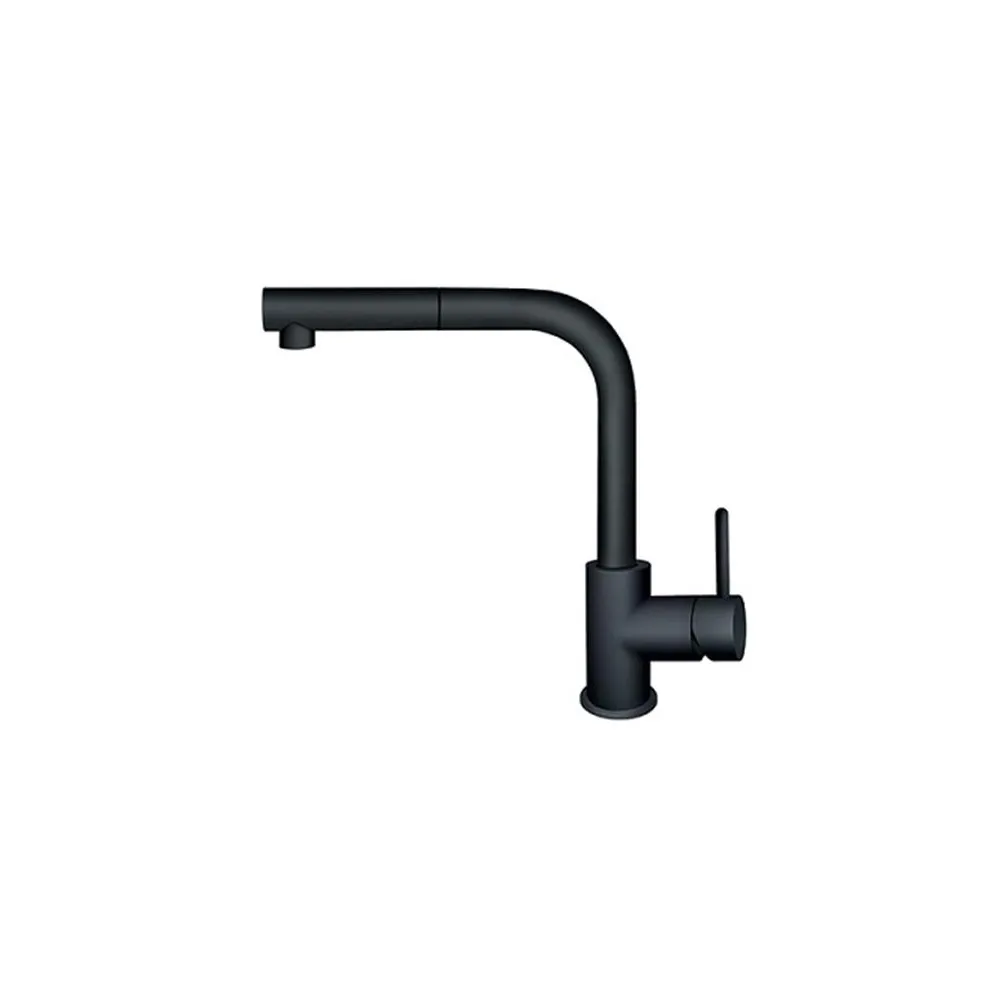 Dark pull-out kitchen faucet | Kitchen Faucets | E-shop.si