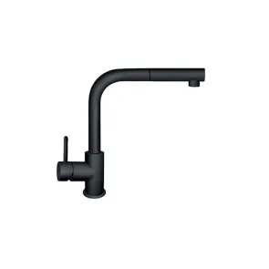 Dark pull-out kitchen faucet 3 hoses|Faucets|E-shop.si