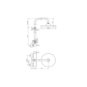 Shower Column Zerro | Shower Columns | E-shop.si