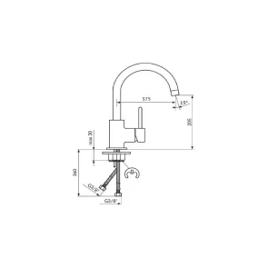 Zerro High-Arc Faucet | Faucets | E-shop.si
