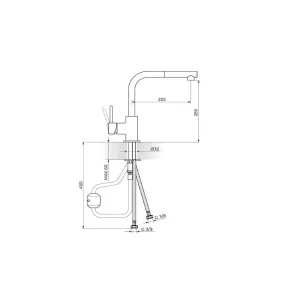 Zerro pull-out kitchen faucet | Kitchen Faucets | E-shop.si