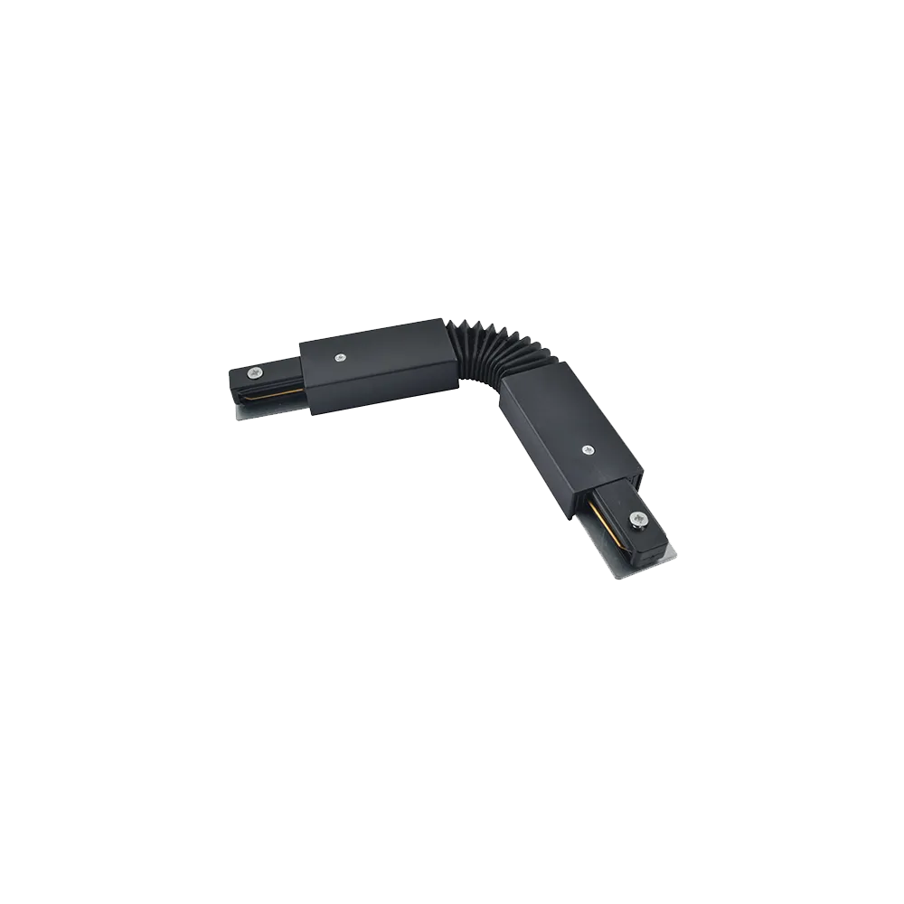 GREEN TECH Connector for Rail Green Tech, 260 x 35 x 19 mm, black color - FLEX01-BK