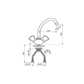 Klasik 13 Basin Faucet | Faucets | E-shop.si