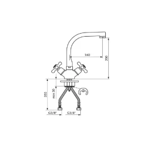 Armatura Nostalgija J 18 stoječa | Armature | E-shop.si
