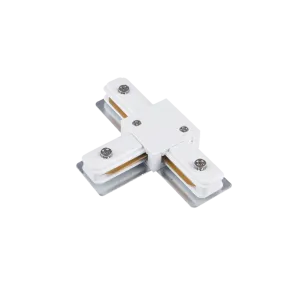 GREEN TECH T Connector for Single-Phase Rail Green Tech, 106 x 70 x 19 mm, white color - FT01-WH