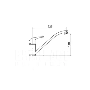 Mediteran Kitchen Faucet 3 Pipes | Faucets | E-shop.si