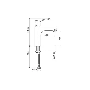 Armatura za umivalnik Ficaria | Armature | E-shop.si