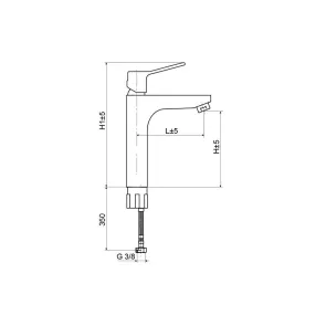 Ficaria high-arc basin faucet | Faucets | E-shop.si
