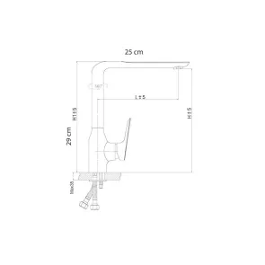 Gloria L Kitchen Faucet | Kitchen Faucets | E-shop.si