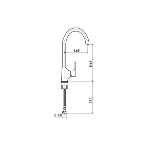 Kitchen faucet Black J | Kitchen Faucets | E-shop.si