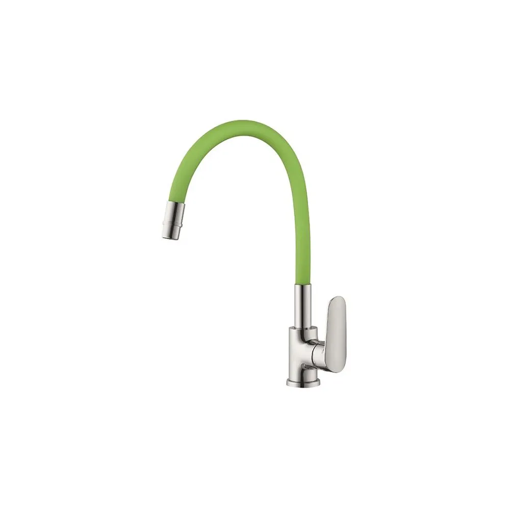 Color Green Chrome | Kitchen Faucet | E-shop.si