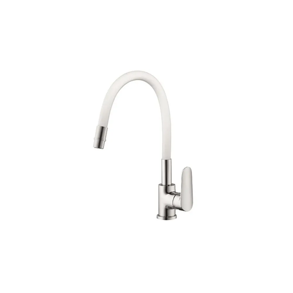 Color White Chrome 3 hoses | Kitchen Faucets | E-shop.si