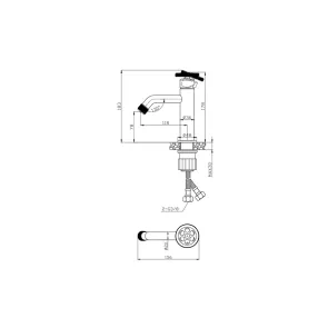 Inna Cromo Basin Faucet | Faucets | E-shop.si