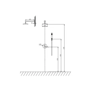 Joan Marmo Nero Concealed Shower Set | Shower | E-shop.si