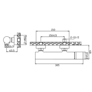 Shower Faucet Joan Pattern | Shower Faucets | E-shop.si
