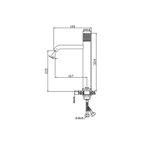 Joan Pattern High Sink Faucet | Sink Faucets | E-shop.si