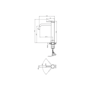 Joan Chrome tall sink faucet | Sink Faucets | E-shop.si