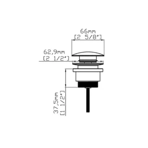 Zgornji del sifona G9800 Oro | Sifoni | E-shop.si