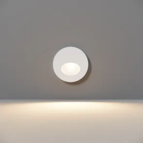 Bela LED svetilka za stopnice Bil 3W IP54 3000K | Vgradna zunanja svetilka