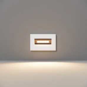 White LED Stair Light Bosca 3W IP65 3000K | Outdoor Wall Step Light